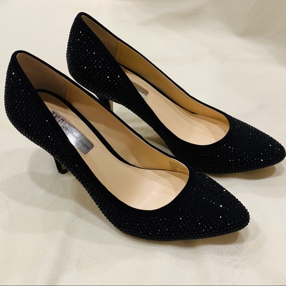 INC International Concepts Shoes - INC Womens Pointed Toe Pumps, Studded Bling NEW 7